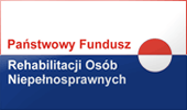 Logo sponsora - Państwowy Fundusz Rehabilitacji Osób Niepełnosprawnych